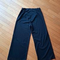 pantalone nero vita alta