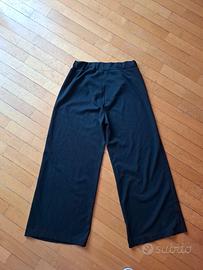 pantalone nero vita alta