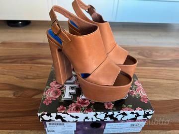 Jeffrey Campbell - Sandali platform cuoio n. 37