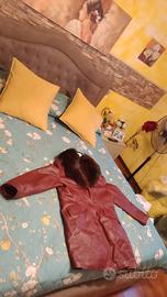 giacca pelle vintage 