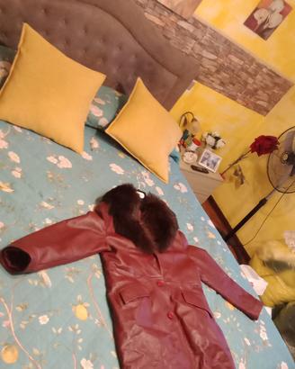 giacca pelle vintage 