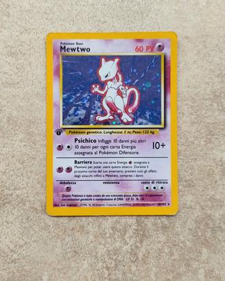 Mewtwo Olografico ITALIANO - PRIMA EDIZIONE