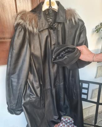 cappotto i vera pelle