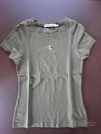 T-shirt marca Calvin Klein (originale) Donna TG. X