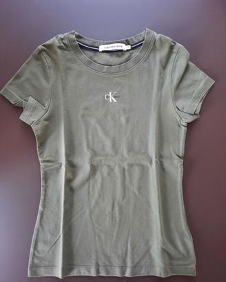 T-shirt marca Calvin Klein (originale) Donna TG. X