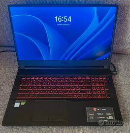 MSI GL75 9SE-029IT Notebook Gaming, 17.3" FHD