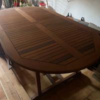 Tavolo ovale allungabile Bizzotto con 10 sedie