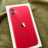 Scatola iphone 11 rosso