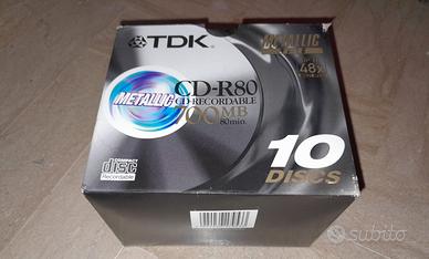 10 CD-R 80 min  700 MB TDK in box