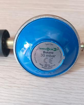 BRUNNER regolatore bombola gas butano