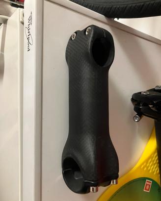 Pipa bici carbonio opaco