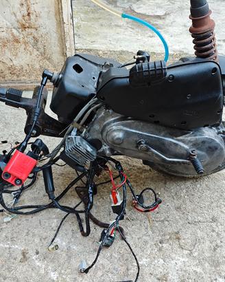 blocco motore piaggio aria