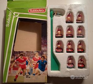 squadra subbuteo Milan ref 057 con scudetto


