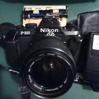 macc.fotogr.nikon 301 a rull.e videocamera Panason