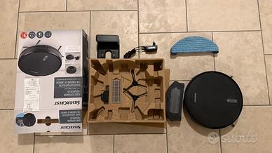 Robot aspirapolvere lavapavimenti silvercrest