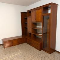 Mobile soggiorno ad angolo in legno massello