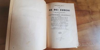 Libro Il Re dei cuochi Nelli Giovanni 1933