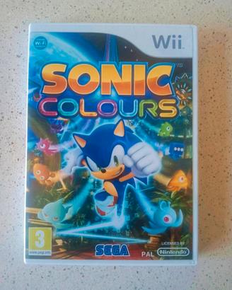 Sonic Colours Nintendo Wii COMPLETO PAL ITA