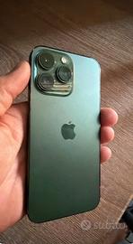 iPhone 13 pro  verde alpino 256 gb