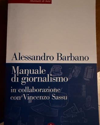 Libro: Manuale di Giornalismo
