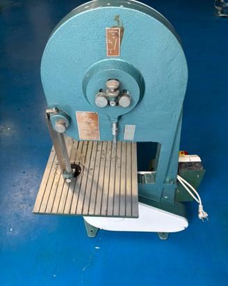 Sega a nastro verticale elettrica da banco