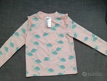 Magliette-costumi bambina mare SPF