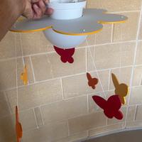 Lampadario Farfalle Bambini