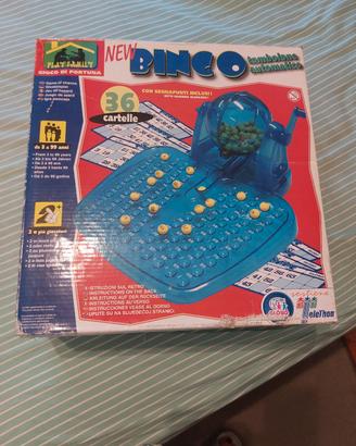 gioco del bingo o della tombola 