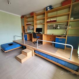 Camera per ragazzi marca tIemme in legno massello