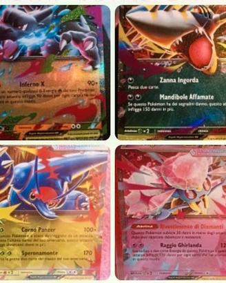 *4CARTE POKÉMON MITICHE 