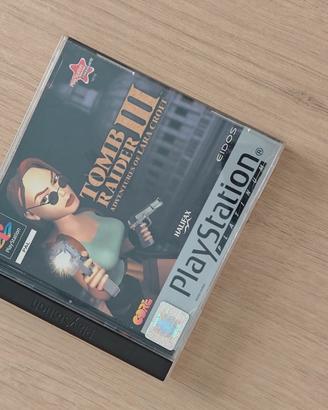 Tomb Raider III Platinum Edition per PS1