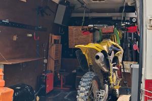 Ducato semicamperizzato trasporto moto bike gare