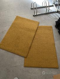 Tappeto IKEA pelo corto 60x90 senape LANGSTED