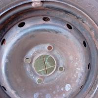 cerchio 165-70-R13 Citroen Saxo' e catene da neve