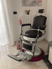 Sedia/poltrona da barbiere vintage anni ‘20