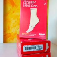 cavigliere Gibaud calzino camel lana . 3 PZ.