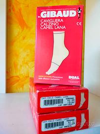 cavigliere Gibaud calzino camel lana . 3 PZ.