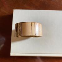 Bracciale avorio e ottone