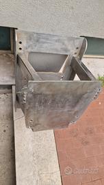 Bracket motore fuoribordo inox 316 setback 30 cm