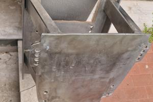 Bracket motore fuoribordo inox 316 setback 30 cm