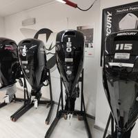 Motori mercury pronti a terra 2023