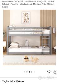 Letto a castello montessoriano