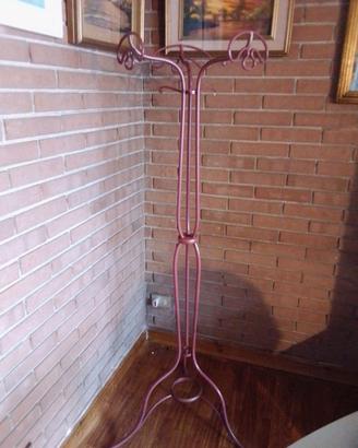 attaccapanni ferro battuto vintage