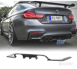 DIFUSORE BMW M3 F80 M4 F82 F83 M PERFORMANCE NERO 