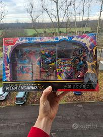 Collezione con statuina Mega Lucario Ex ITA