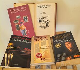 Blocco 5 libri 