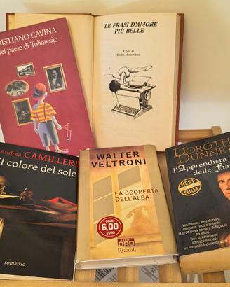 Blocco 5 libri 