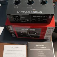 Scheda Audio M-Audio M-Track Solo