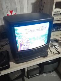 Sony Kv-14v4a crt tv retrogame vhs scart rgb