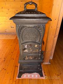 Stufa a legna in ghisa